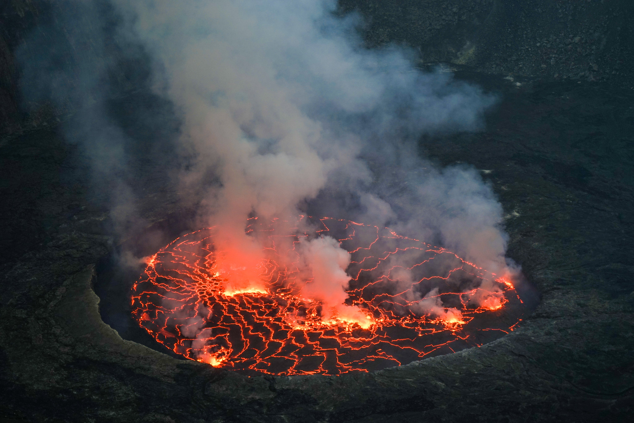 Hiking Mount Nyiragongo